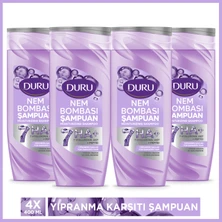 Duru Nem Bombası Yıpranmış Saçlar Için Yoğun Onarıcı ve Nemlendirici Şampuan 4x400 Ml